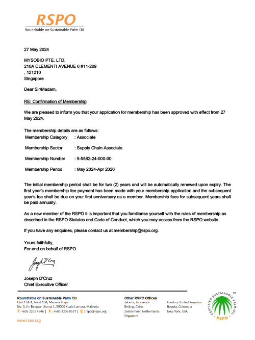 Confirmation Letter
